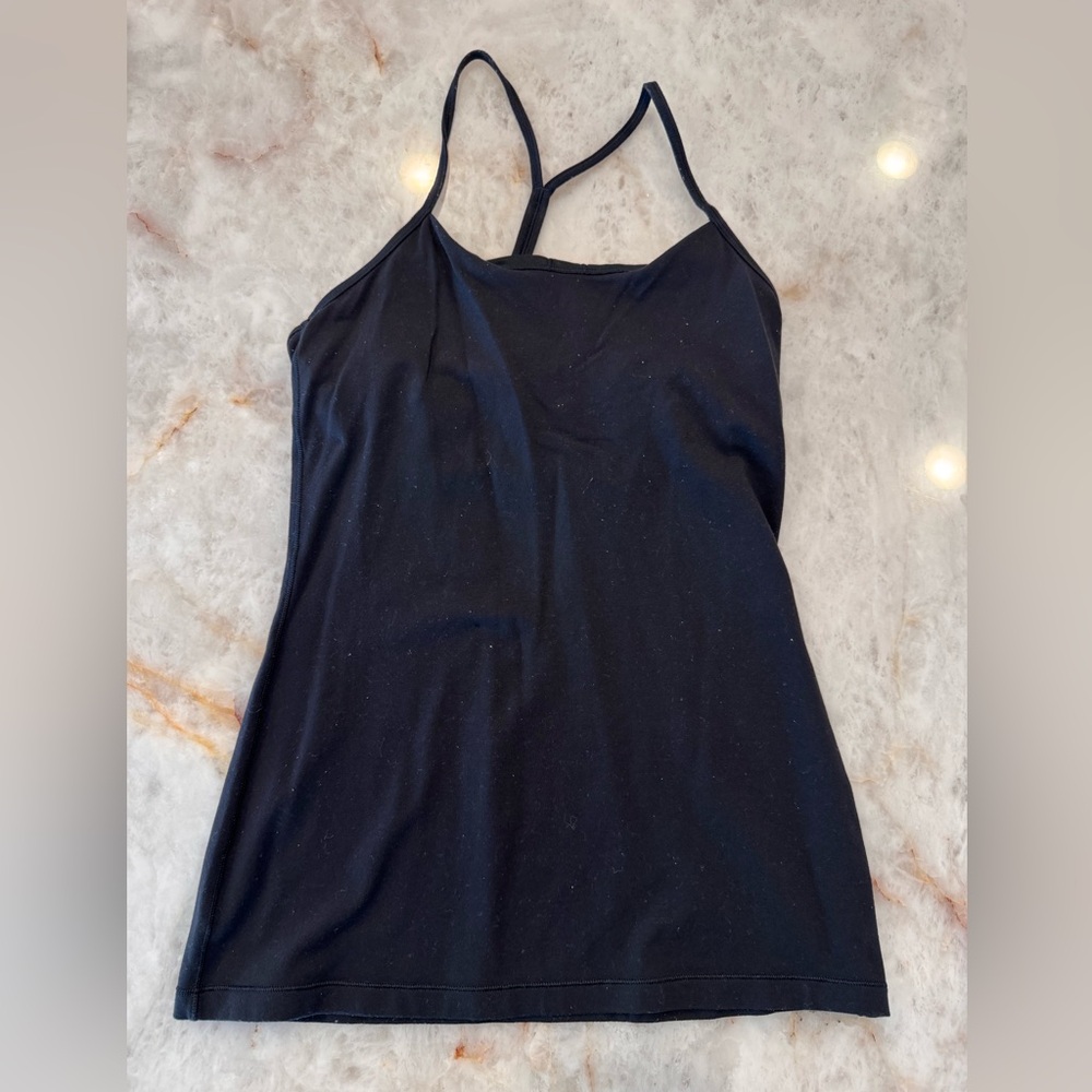 Lululemon Black top size 6